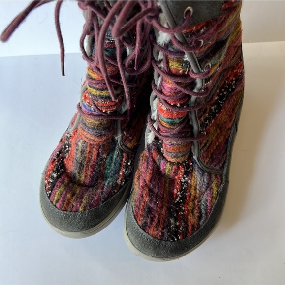 Merrell Pechora Colorful Boots Womens 10 EXCELLENT USED CONDITION - Picture 8 of 8